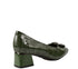 Pantofi eleganti, dama, ADA SHOES, 0059-15 verde, piele lacuita, cu toc