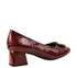 Pantofi eleganti, dama, ADA SHOES, 0059-15 bordo, piele lacuita, cu toc