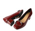 Pantofi eleganti, dama, ADA SHOES, 0059-15 bordo, piele lacuita, cu toc
