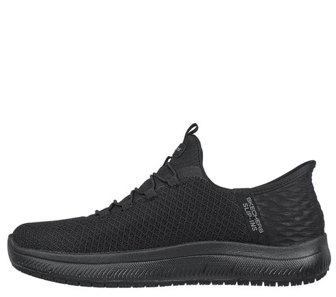 Pantofi sport, dama, SKECHERS SUMMITS SR-ENSLEE SLIP-INS 108144EC-BBK negru, textil