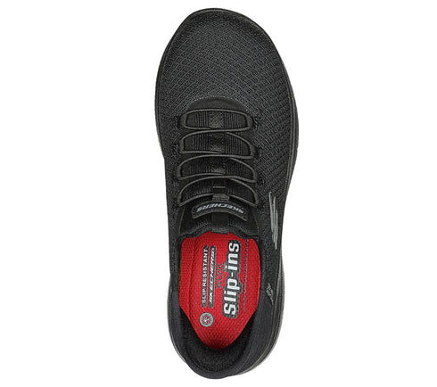 Pantofi sport, dama, SKECHERS SUMMITS SR-ENSLEE SLIP-INS 108144EC-BBK negru, textil