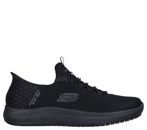 Pantofi sport, dama, SKECHERS SUMMITS SR-ENSLEE SLIP-INS 108144EC-BBK negru, textil