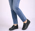 Pantofi casual, dama, ADA SHOES, 1093 negru, piele naturala