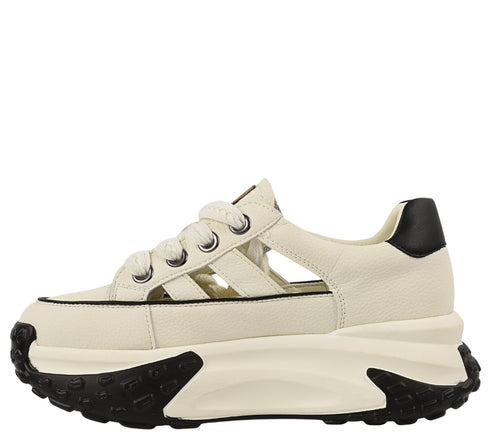 Pantofi sport, dama, ADA SHOES, 9071 alb, piele naturala