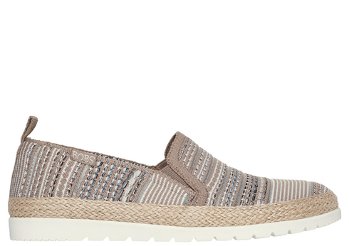 Espadrile sport, dama, SKECHERS ISLAND MUSE 113982-TPMT bej, textil