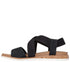 Sandale sport, dama, SKECHERS BOBS DESERT KISS LOW 114705-BLK negru, textil