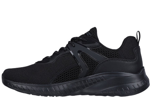 Pantofi sport, dama, SKECHERS BOBS SQUAD CHAOS-BRILLIANT SYNERGY 117237-BBK negru, textil