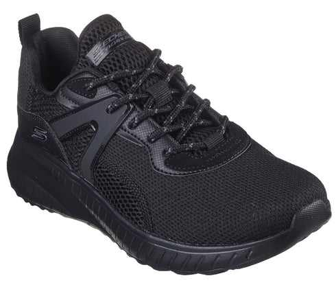 Pantofi sport, dama, SKECHERS BOBS SQUAD CHAOS-BRILLIANT SYNERGY 117237-BBK negru, textil