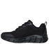 Pantofi sport, dama, SKECHERS BOBS B FLEX - FLEX PROOF 117351-BBK negru, textil