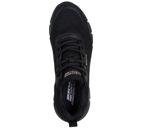 Pantofi sport, dama, SKECHERS BOBS B FLEX - FLEX PROOF 117351-BBK negru, textil