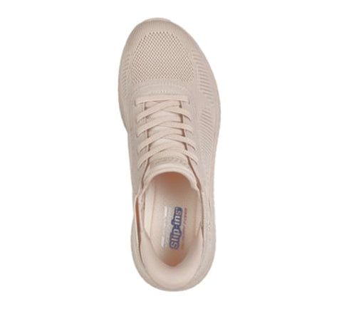 Pantofi sport, dama, SKECHERS BOBS SQUAD CHAOS-CURRENT MUSE SLIP-INS 117497-NAT bej, textil