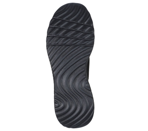 Pantofi sport, dama, SKECHERS BOBS SQUAD CHAOS-CURRENT MUSE 117497-BBK negru, textil