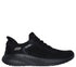 Pantofi sport, dama, SKECHERS BOBS SQUAD CHAOS-CURRENT MUSE 117497-BBK negru, textil