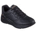 Pantofi sport, dama, SKECHERS BOBS ARCH COMFORT B SWEET-A BIND 117560-BBK negru, piele ecologica