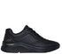 Pantofi sport, dama, SKECHERS BOBS ARCH COMFORT B SWEET-A BIND 117560-BBK negru, piele ecologica