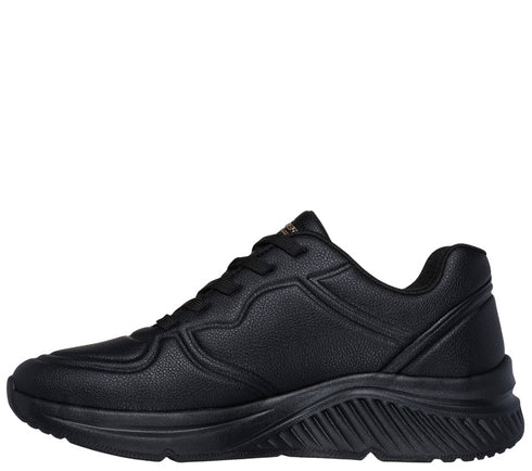 Pantofi sport, dama, SKECHERS BOBS ARCH COMFORT B SWEET-A BIND 117560-BBK negru, piele ecologica