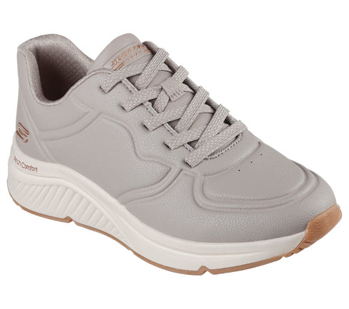 Pantofi sport, dama, SKECHERS BOBS ARCH COMFORT B SWEET-A BIND 117560-TPE gri, piele ecologica