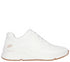 Pantofi sport, dama, SKECHERS BOBS ARCH COMFORT B SWEET-A BIND 117560-WHT alb, piele ecologica
