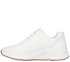 Pantofi sport, dama, SKECHERS BOBS ARCH COMFORT B SWEET-A BIND 117560-WHT alb, piele ecologica