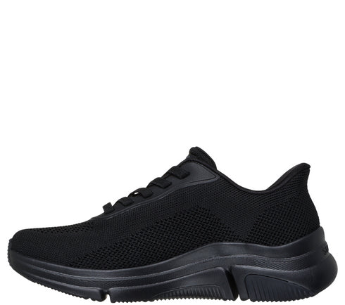 Pantofi sport, dama, SKECHERS BOBS SPARROW FLEX TOO YOU SLIP-INS 117587-BBK negru, textil