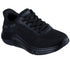 Pantofi sport, dama, SKECHERS BOBS SPARROW FLEX TOO YOU SLIP-INS 117587-BBK negru, textil