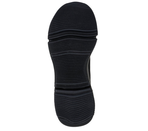 Pantofi sport, dama, SKECHERS BOBS SPARROW FLEX TOO YOU SLIP-INS 117587-BBK negru, textil