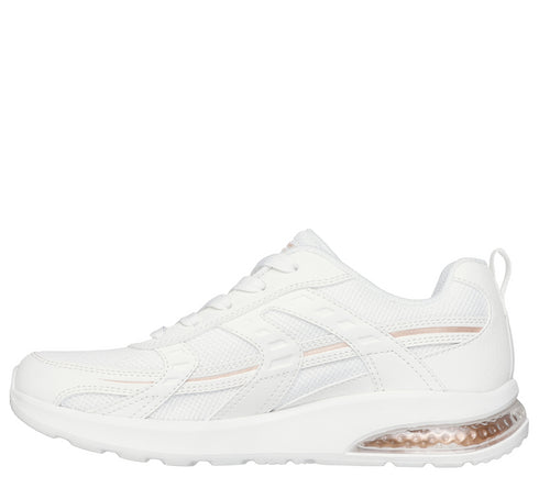 Pantofi sport, barbati, SKECHERS BOBS VISION AIR 117648-WHT alb, textil