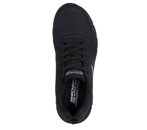 Pantofi sport, dama, SKECHERS BOBS B FLEX LO - COOL EASE 117715-BBK negru, piele ecologica