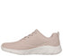 Pantofi sport, dama, SKECHERS BOBS B FLEX LO - COOL EASE 117715-TAN roz prafuit, piele ecologica