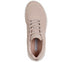 Pantofi sport, dama, SKECHERS BOBS B FLEX LO - COOL EASE 117715-TAN roz prafuit, piele ecologica