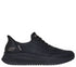Pantofi sport, dama, SKECHERS SLIP-INS BOBS SQUAD 4 - KEY LOOK 117740-BBK negru, piele ecologica