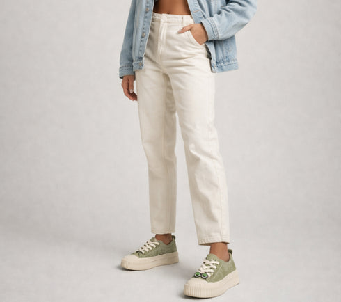 Pantofi sport, dama, PASS COLLECTION, MQ60010A verde, piele naturala