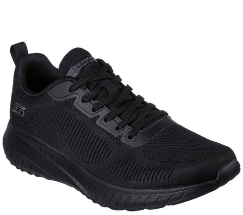 Pantofi sport, barbati, SKECHERS BOBS SQUAD CHAOS-PRISM BOLD 118000-BBK negru, textil