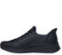 Pantofi sport, barbati, SKECHERS BOBS SQUAD 4 - DIRECT STEP 118424-BBK negru, piele ecologica