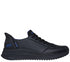 Pantofi sport, barbati, SKECHERS BOBS SQUAD 4 - DIRECT STEP 118424-BBK negru, piele ecologica
