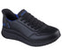 Pantofi sport, barbati, SKECHERS BOBS SQUAD 4 - DIRECT STEP 118424-BBK negru, piele ecologica