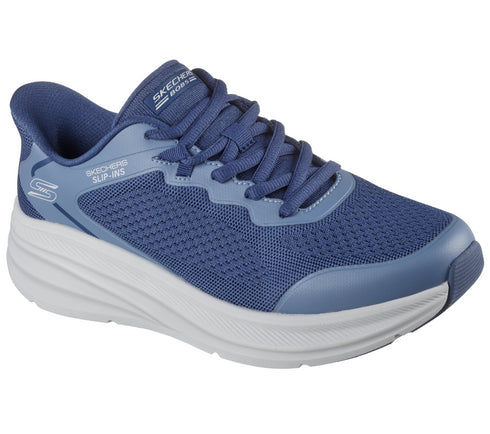 Pantofi sport, barbati, SKECHERS SLIP-INS BOBS SKILLZ 118431-NVY bleumarin, textil