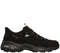 Pantofi sport, dama, SKECHERS D'LITES BIGGEST FAN 11930-BBK negru, piele intoarsa si piele ecologica