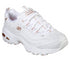 Pantofi sport, dama, SKECHERS D'LITES - FRESH START 11931-WHITE alb, piele ecologica