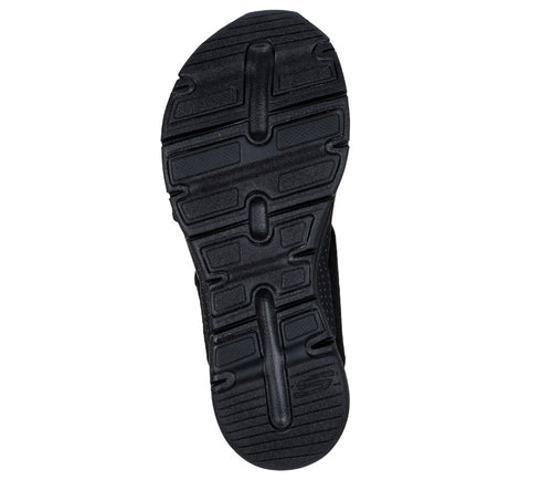 Sandale sport, dama, SKECHERS ARCH FIT BRIGHTEST DAY 119458-BBK negru, textil
