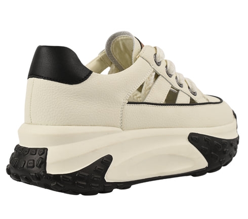 Pantofi sport, dama, ADA SHOES, 9071 alb, piele naturala