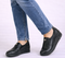 Pantofi casual, dama, ADA SHOES, 1093 negru, piele naturala