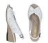 Sandale casual, dama, RIEKER, ANTISTRESS, 66176-81 alb, piele ecologica, cu platforma