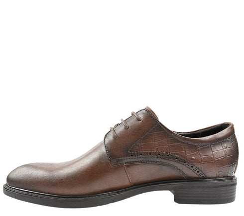 Pantofi eleganti, barbati, MELS, 1352 maro, piele naturala