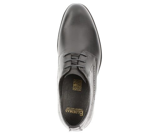 Pantofi eleganti, barbati, MELS, 1352 negru, piele naturala