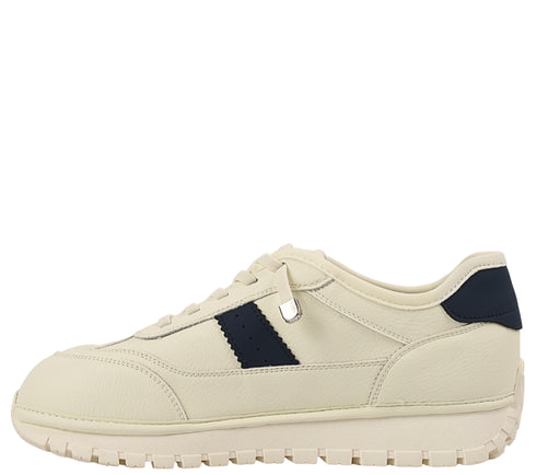 Pantofi sport, dama, ADA SHOES, KM5503 alb-albastru, piele naturala