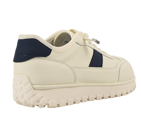 Pantofi sport, dama, ADA SHOES, KM5503 alb-albastru, piele naturala