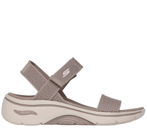 Sandale sport, dama, SKECHERS GO WALK ARCH FIT 2.0 140874-TPE bej, textil