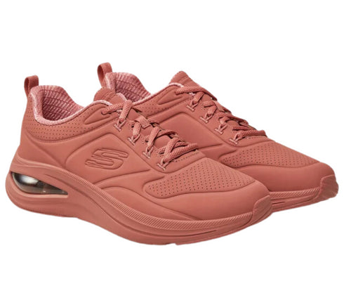 Pantofi sport, dama, SKECHERS SKECH-AIR META-EXTRAORDINAIRE 150136-RUST roz, piele ecologica