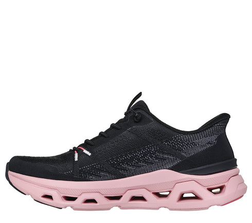 Pantofi sport, dama, SKECHERS SLIP-INS FAST LANE 150513-BKMV negru, textil